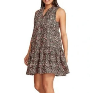 BB Dakota by Steve Madden Ladies Sleeveless Tiered Floral Dress; Small